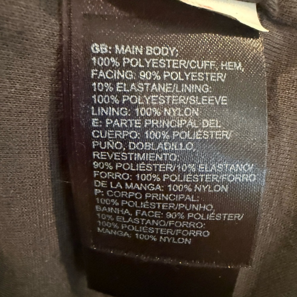 The North Face Women's Faux Fur Grey Teddy Jacket Size S - Picture 9 of 11